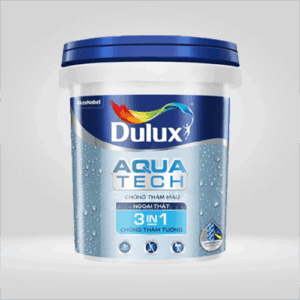 Sơn Dulux chống thấm màu ngoại thất 3in1 V189 - Màu trắng sứ