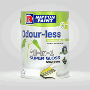 Sơn nội thất cao cấp NP Odour-less All-in-1 siêu bóng