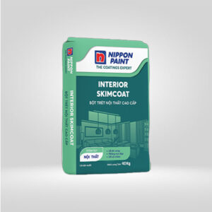 Bột trét tường nội thất cao cấp NP INTERIOR SKIMCOAT 40Kg