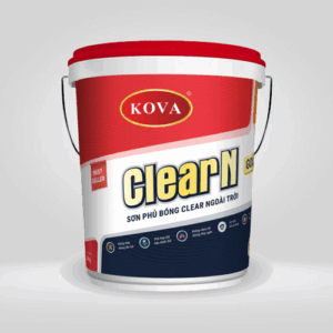 Sơn Kova phủ bóng ngoài trời CLEAR N-GOLD
