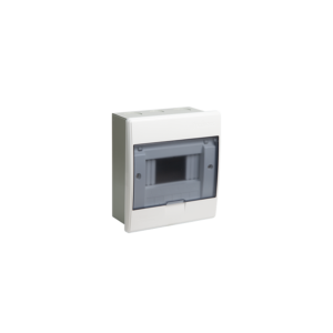 Tủ điện âm tường SINO - E4LB2 nắp khói trong, đế sắt