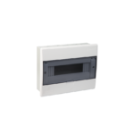 Tủ điện âm tường SINO - E4LB8 nắp khói trong, đế sắt