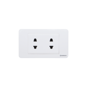 Ổ cắm đôi SINO 2 chấu 16A – Mã S18AU2